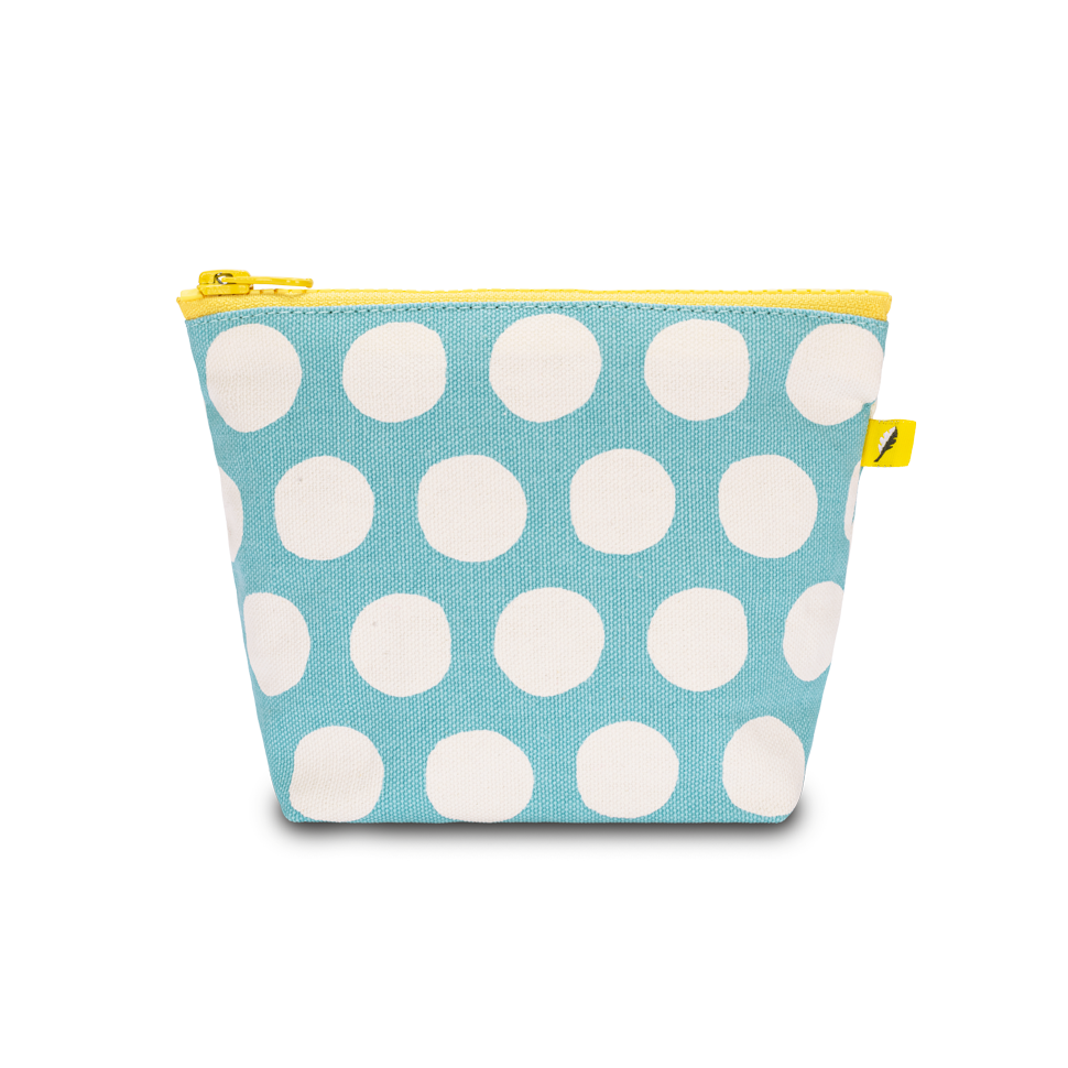 Tiny Zip - Dot Blue