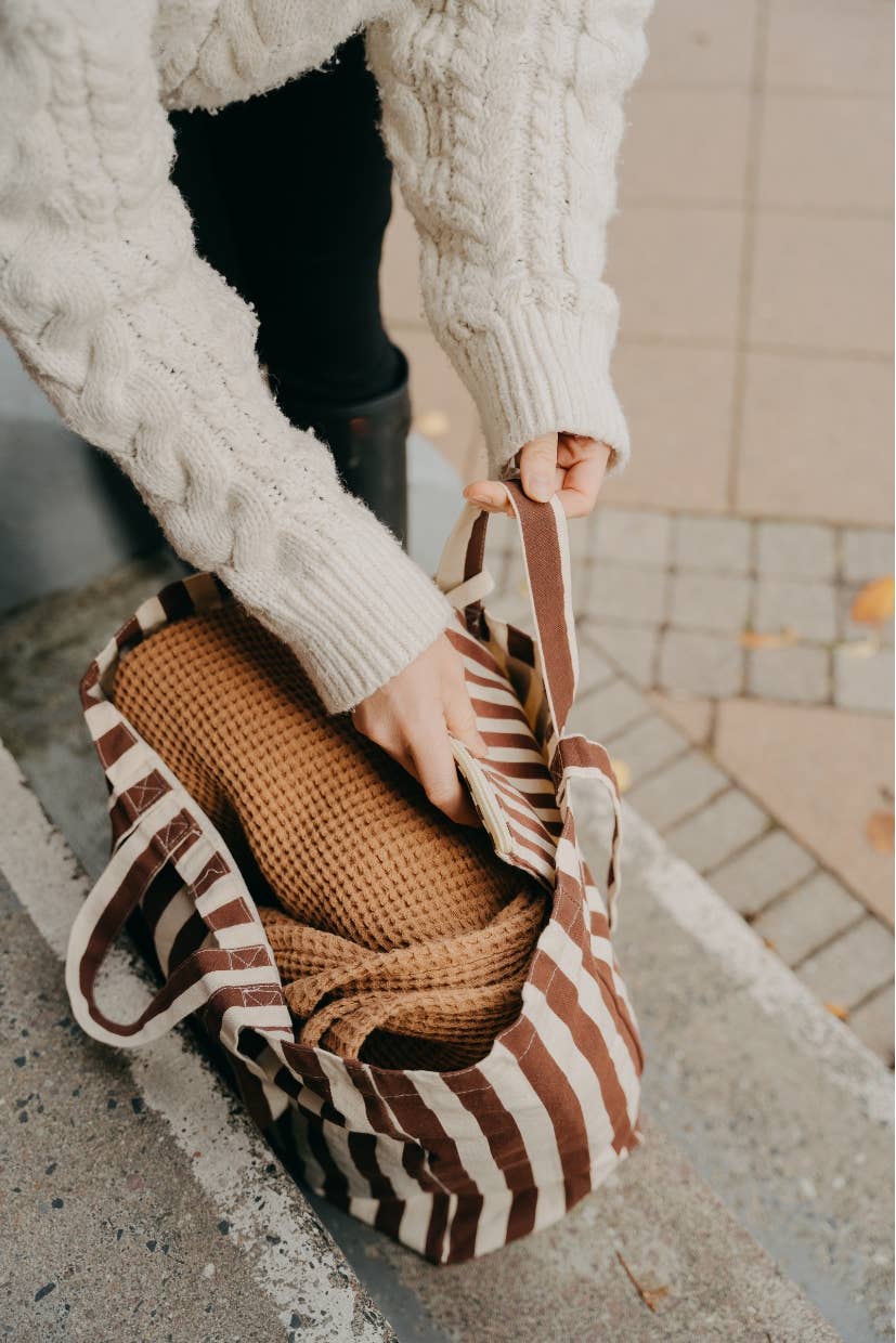 Striped tote bag Original - several colors