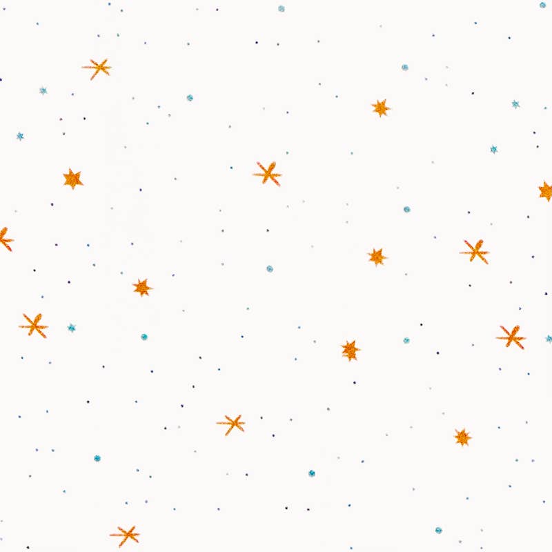 Stars Bow Stretch Baby Headband (Organic Jersey)