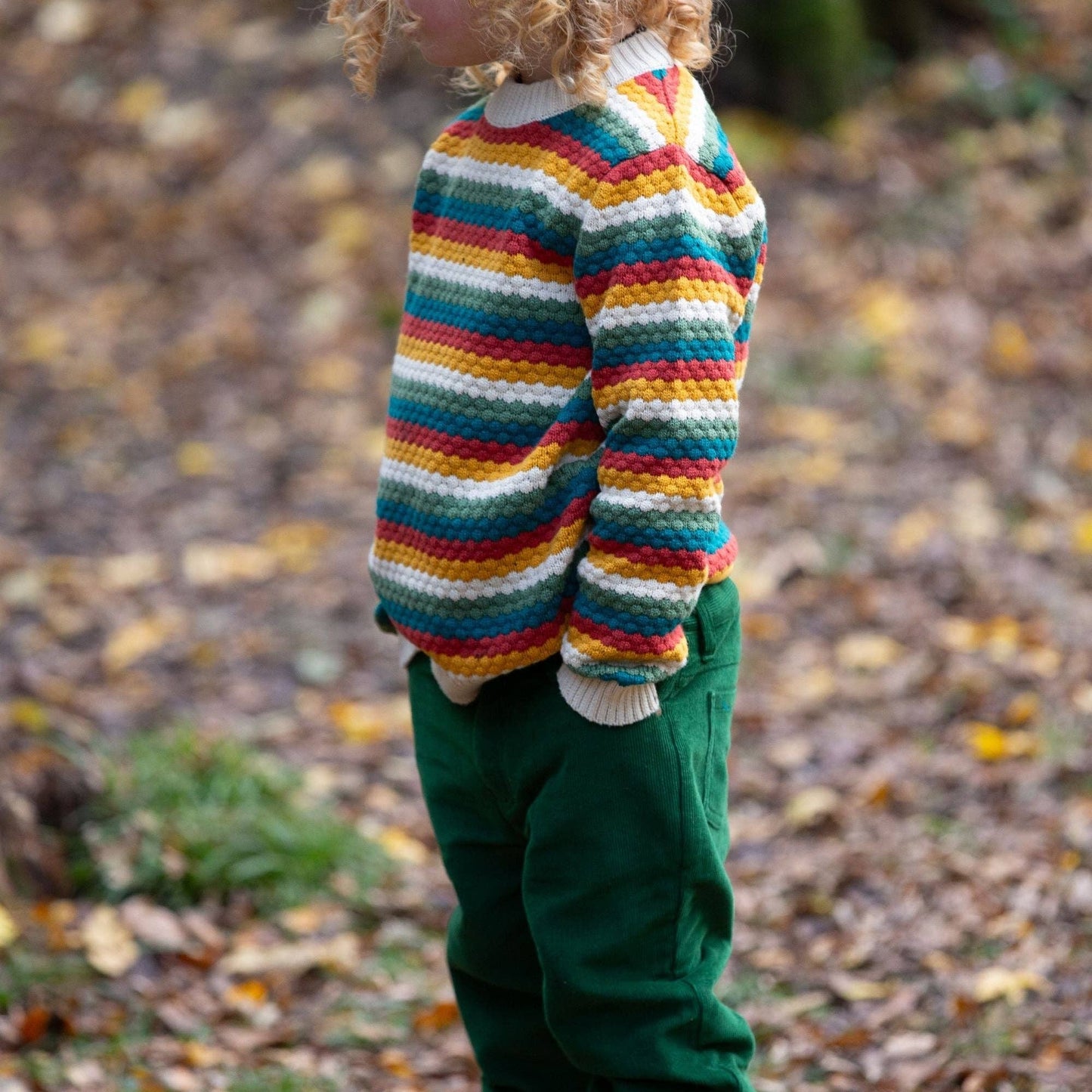 Vintage Green Corduroy Adventure Jeans