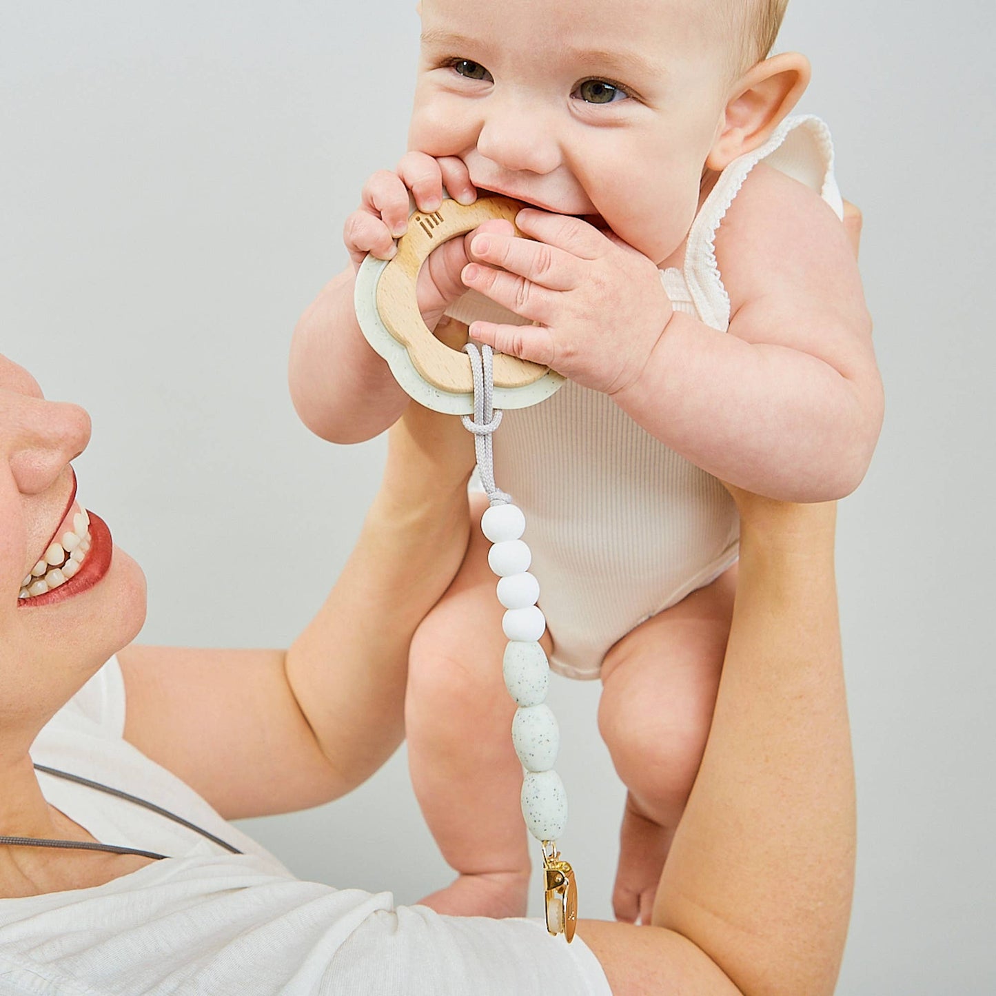Moonlight Wood + Silicone Teether