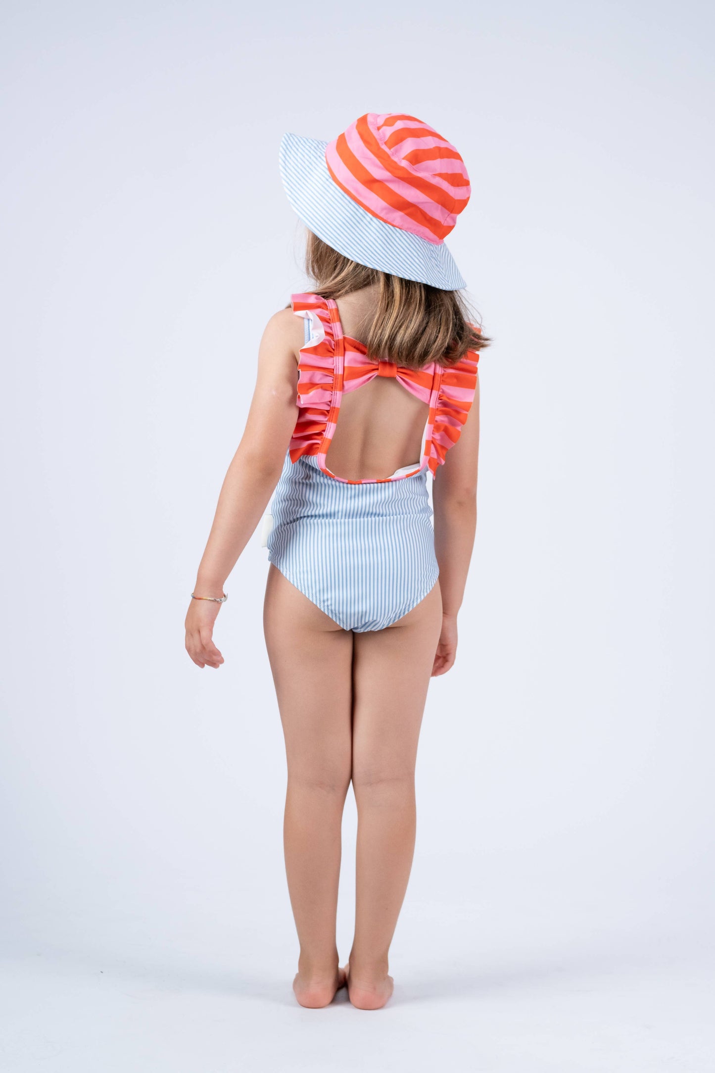 Combo stripes swimsuit