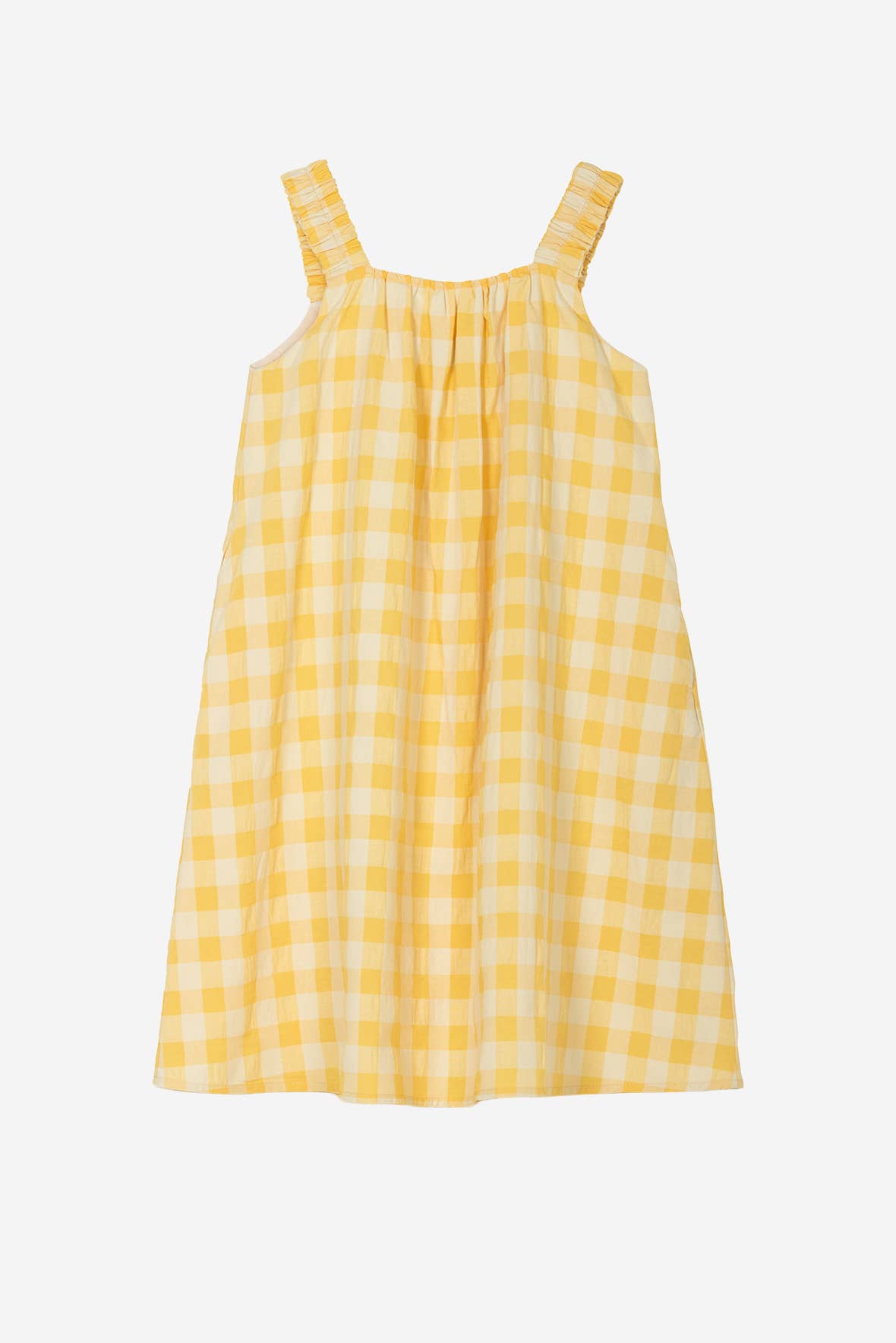 MAXI CHECK DRESS