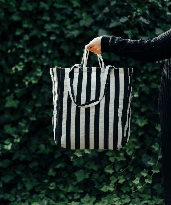 Striped tote bag Original - several colors