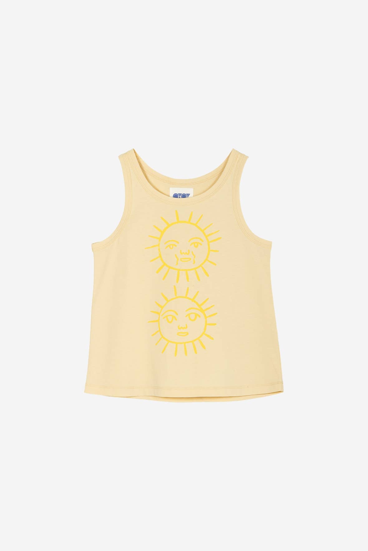 ORGANIC COTTON SUN SLEEVELESS TOP