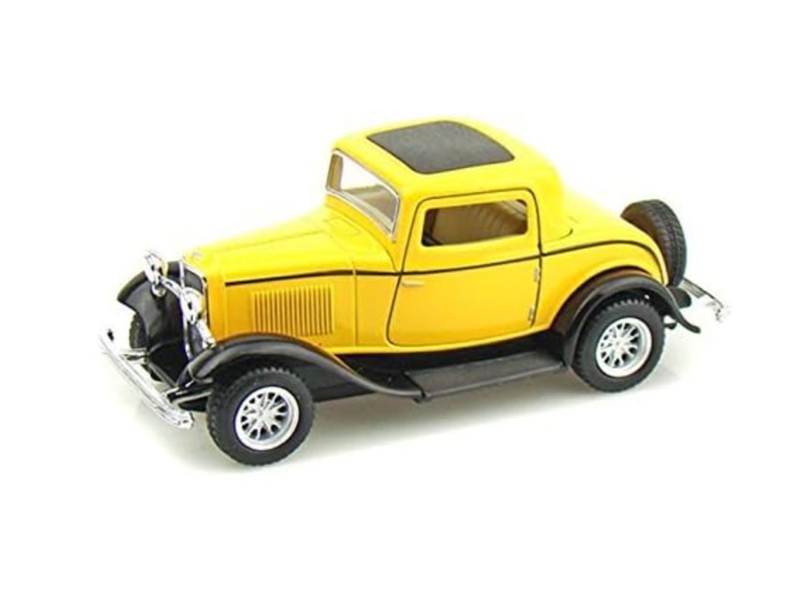 1:34 5" 1932 FORD 3-WINDOW COUPE Die Cast Car
