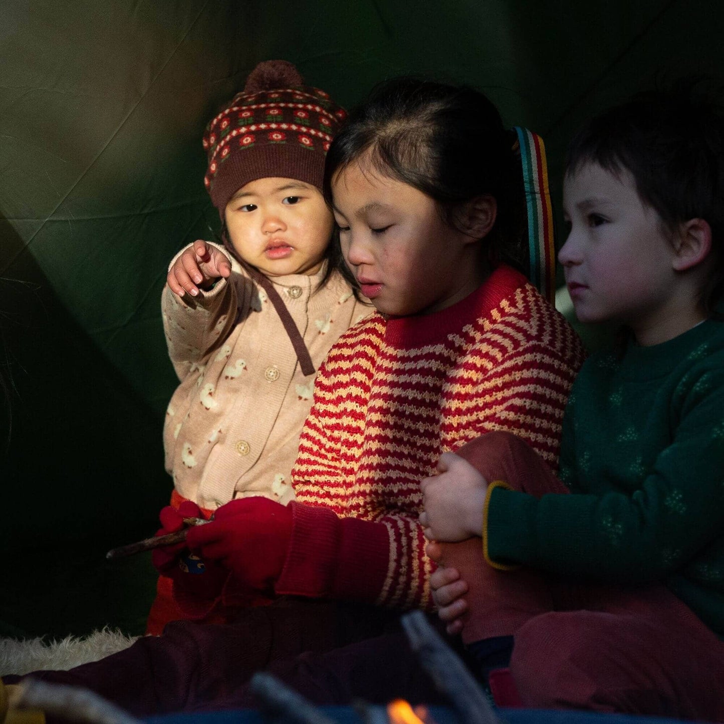 Puddle Ducks Knitted Cardigan