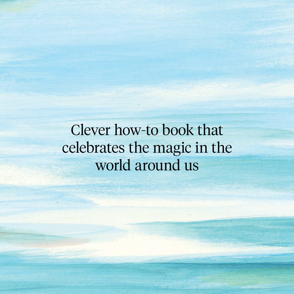 Text on a watercolor background with blue and white colors