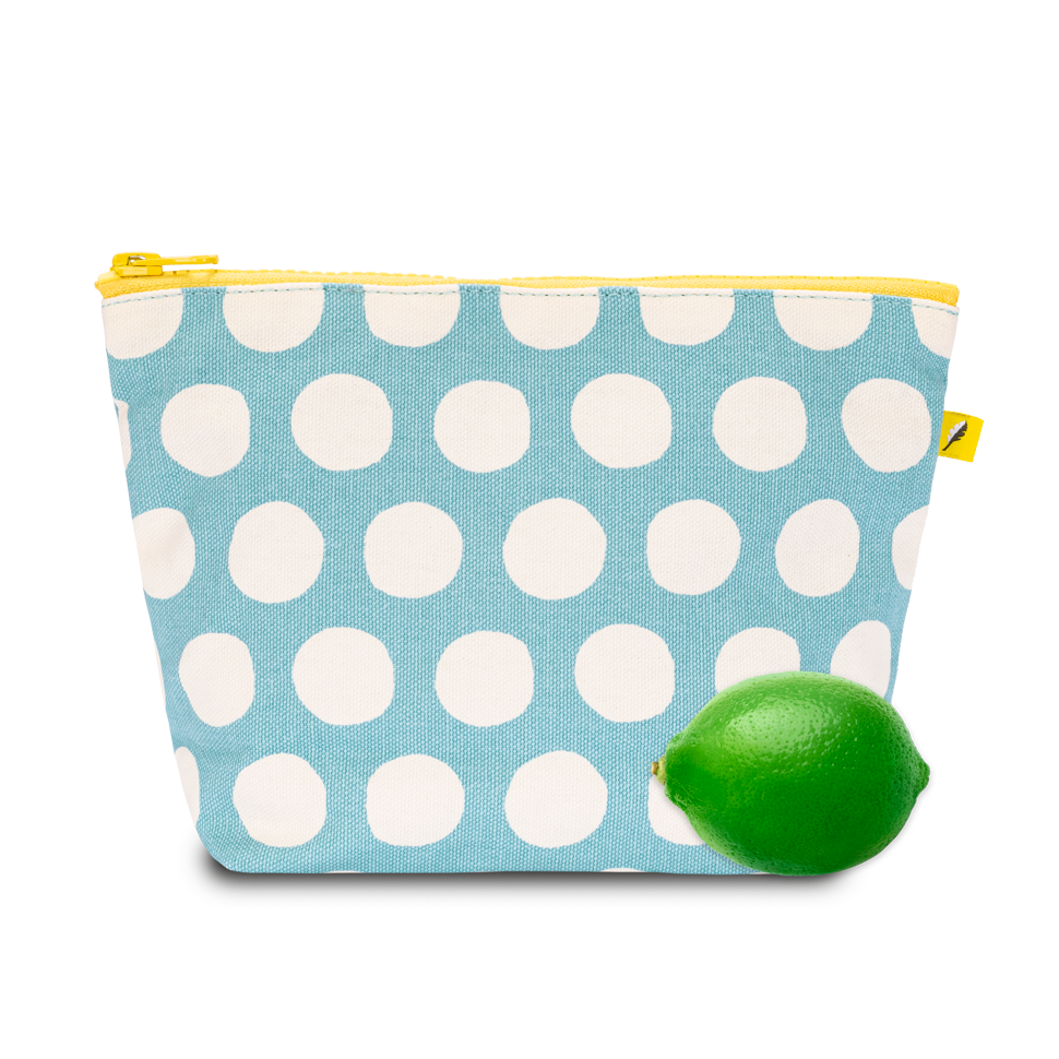 Mid Zip - Dot Blue