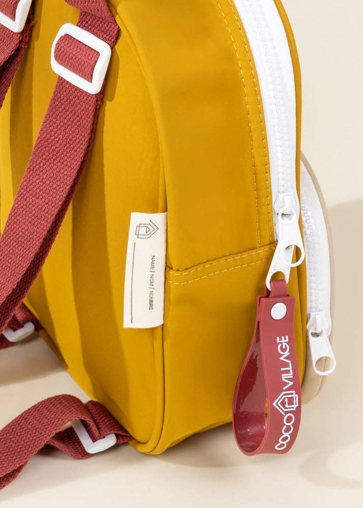 Washable Nylon Small Backpack - Golden Hour