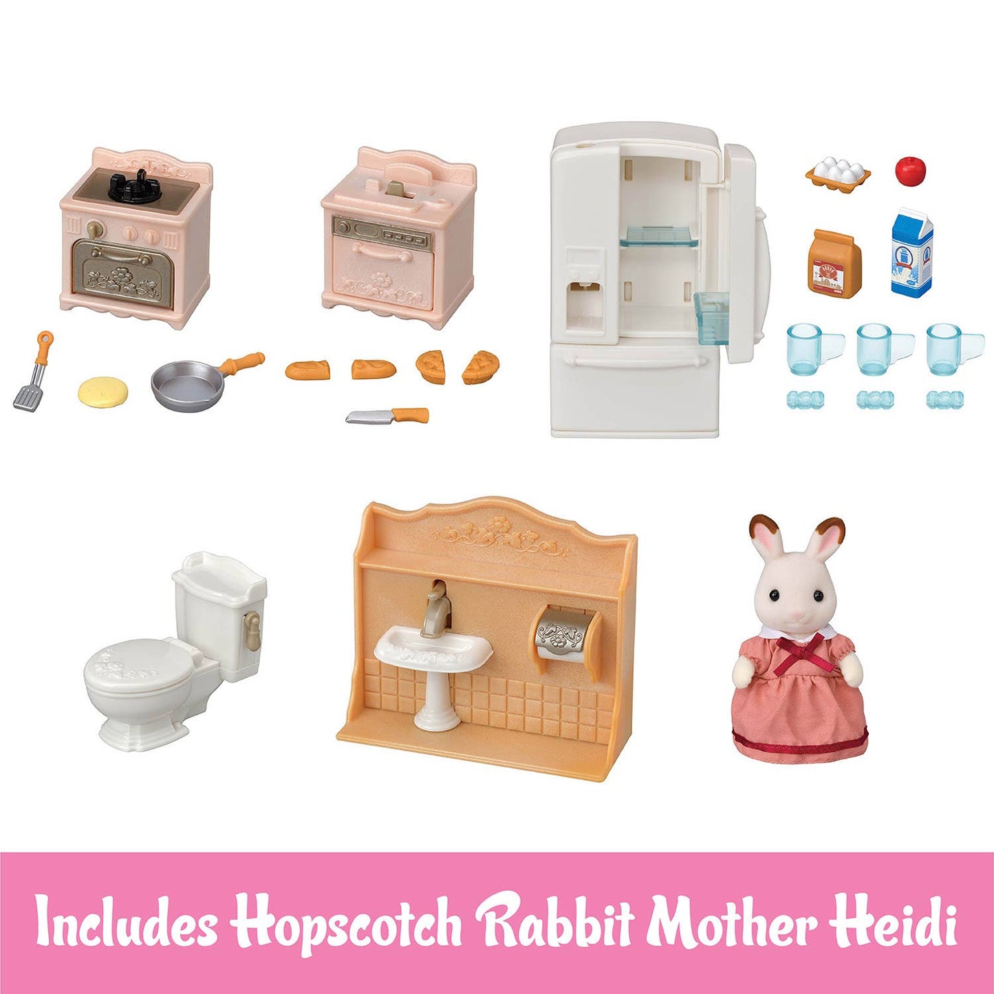 Calico Critters Starter Furniture Set, Dollhouse Furniture