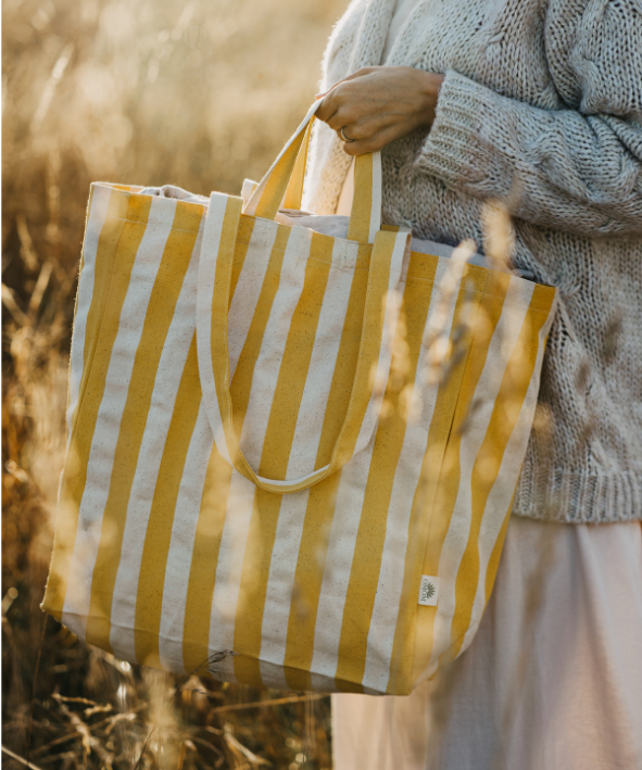 Striped tote bag Original - several colors