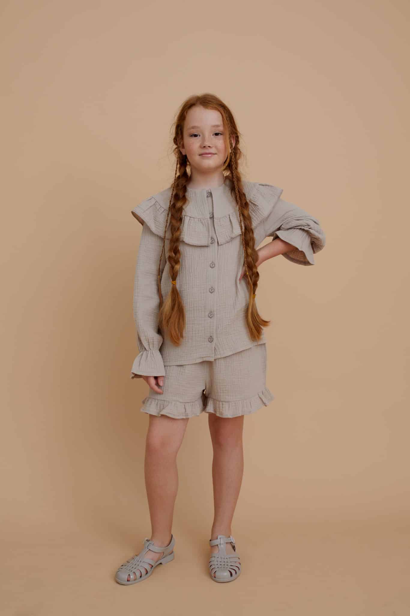MUSLIN COTTON SHORTS