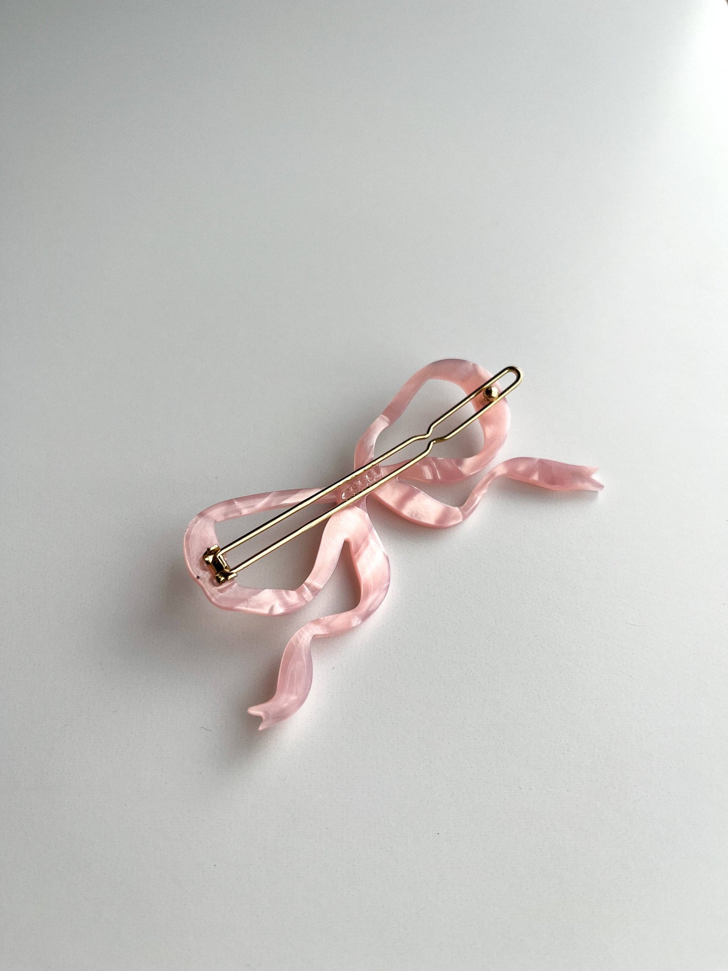 Ribbon Bow Clip