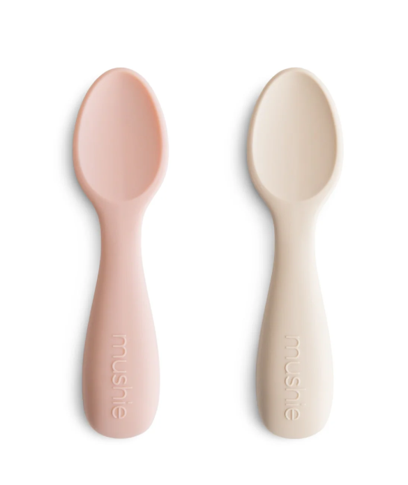 Silicone Toddler Starter Spoons 2-Pack