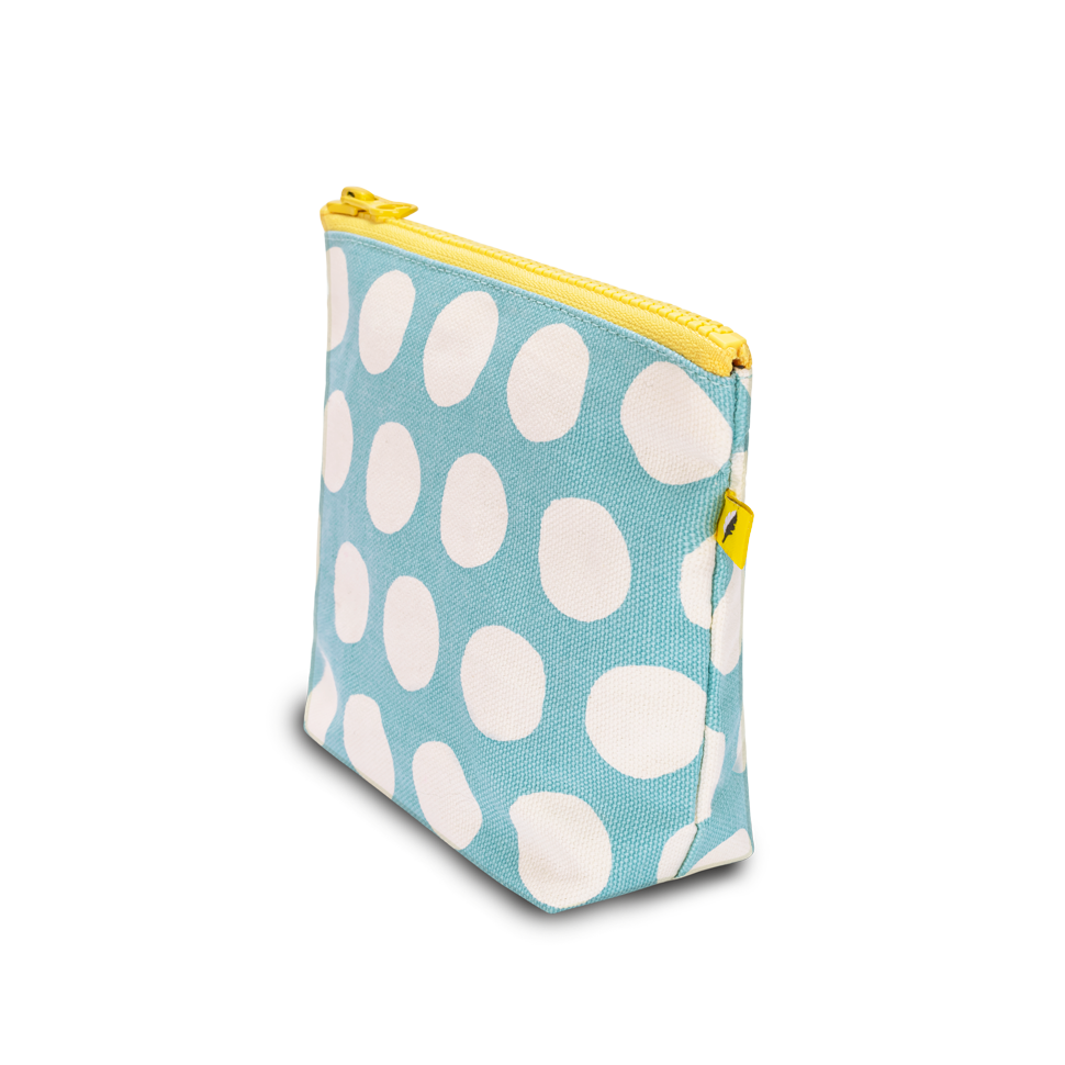 Tiny Zip - Dot Blue