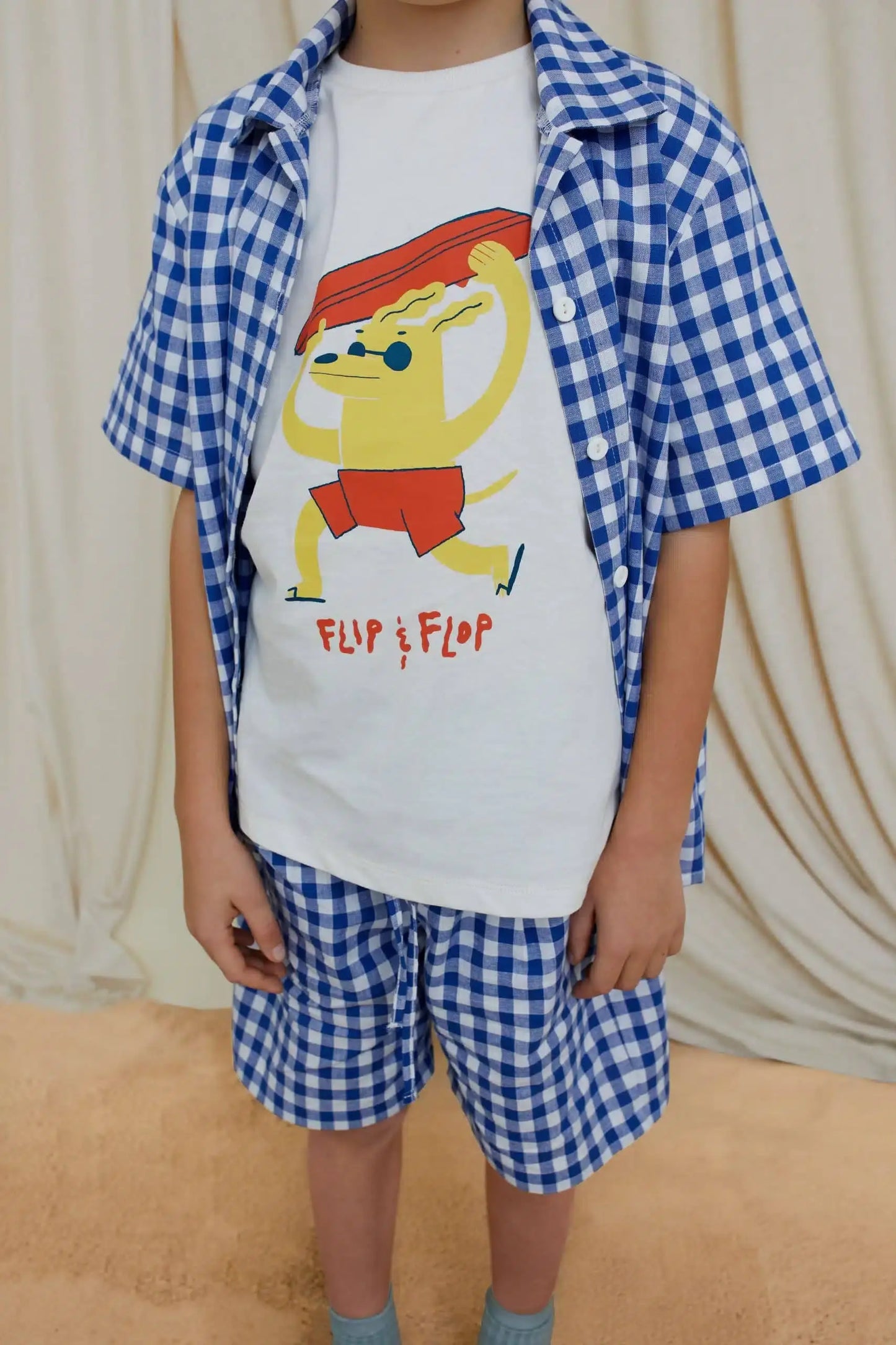 CHECKERED COTTON SHIRT