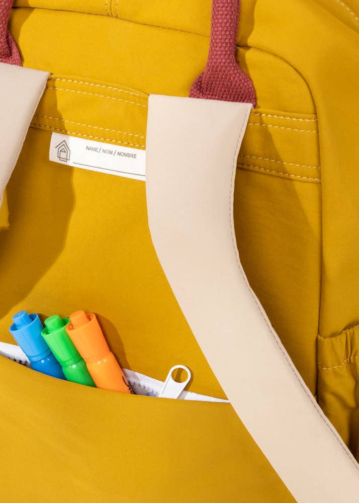 Washable Nylon Backpack - Golden Hour