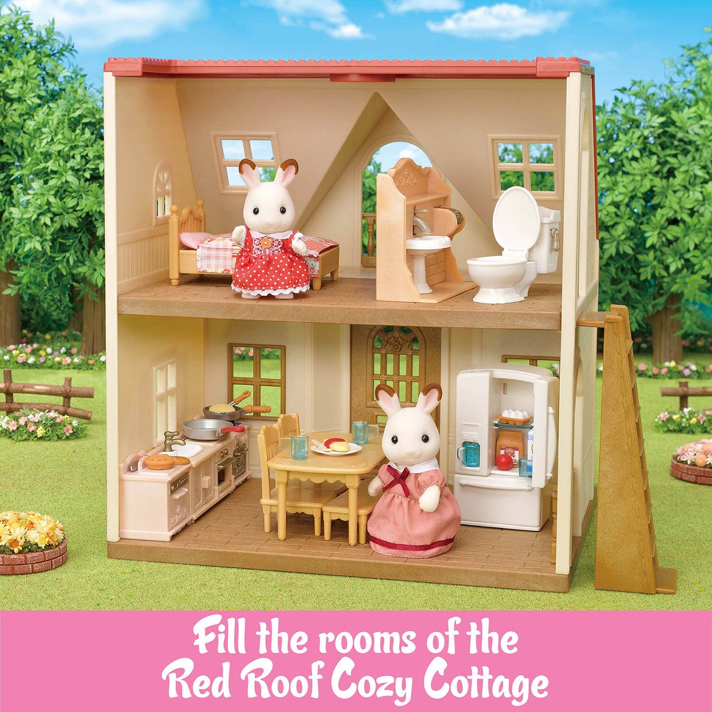 Calico Critters Starter Furniture Set, Dollhouse Furniture