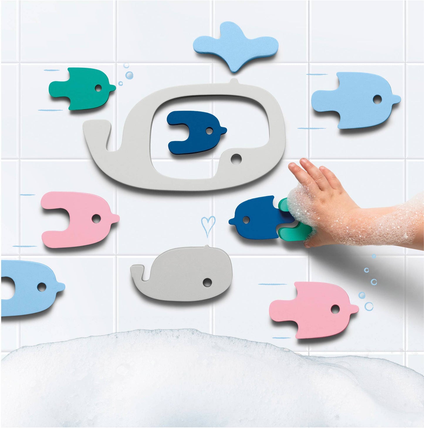 Quut Bath Puzzle - Bath time is even more fun! Bath Toys