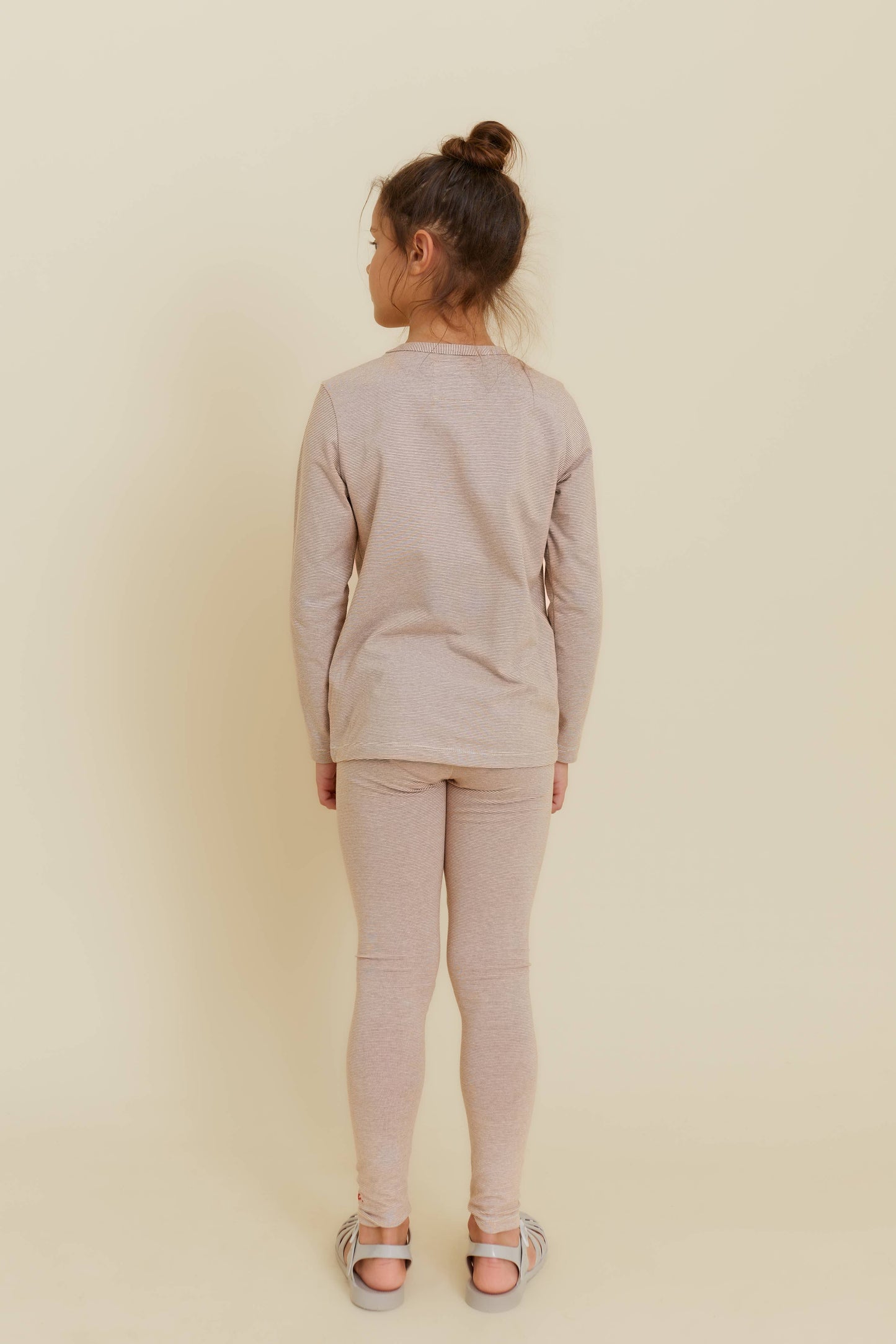LEGGINGS WITH MINI STRIPES