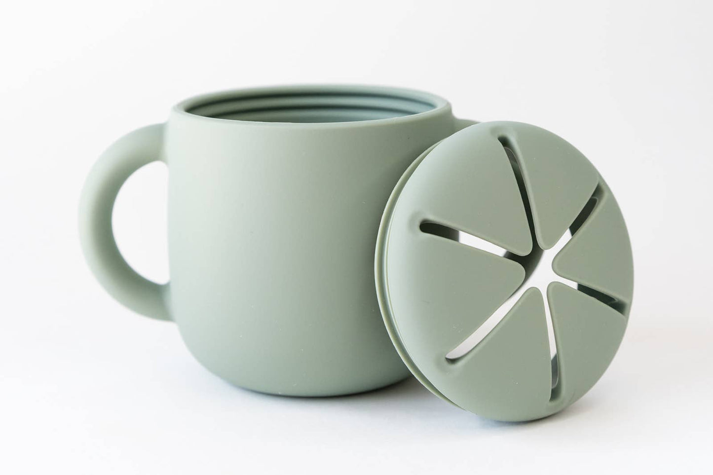 Silicone Snack Cup with Lid