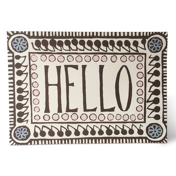 Card Hello Pattern