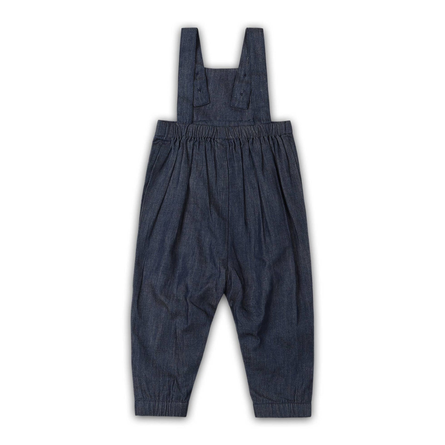 Oxford Gingham Baby Shirt & Overall Jumpsuit -Organic