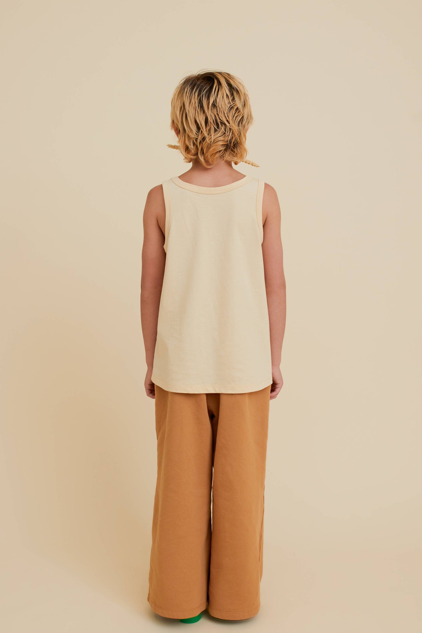 ORGANIC COTTON SUN SLEEVELESS TOP