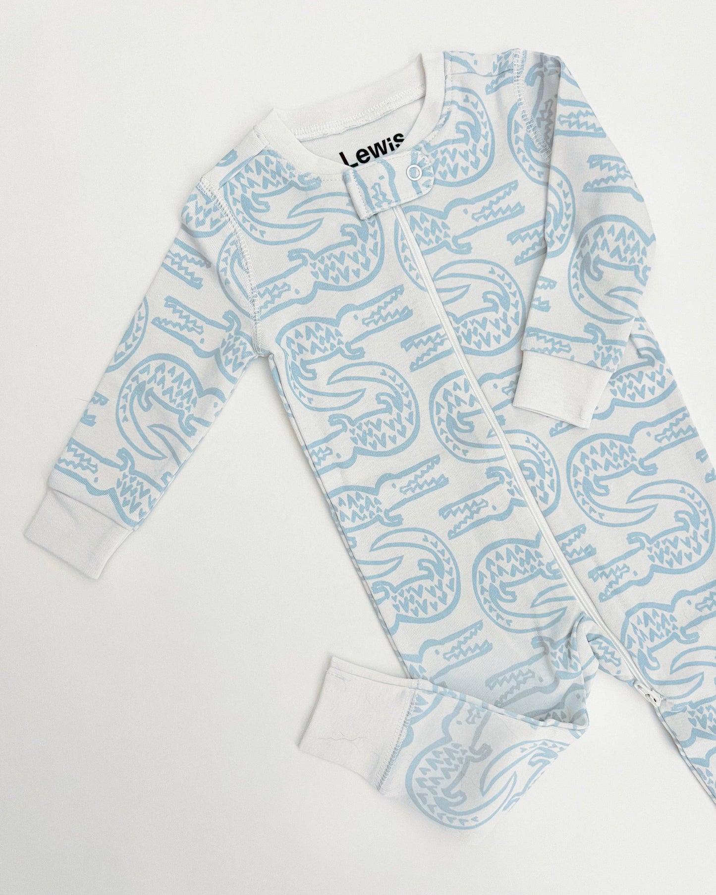 Zip Sleeper - Alligator | Bay Blue