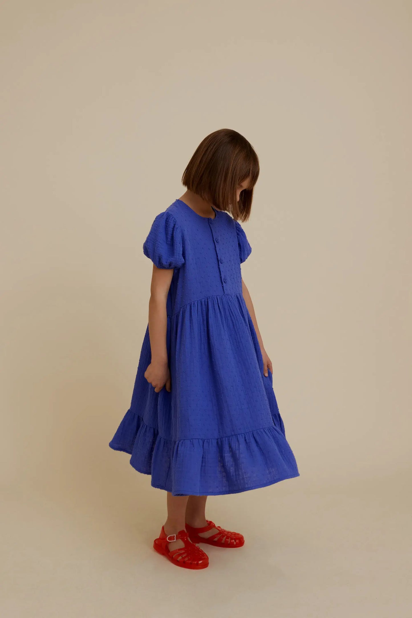 MUSLIN COTTON MAXI DRESS