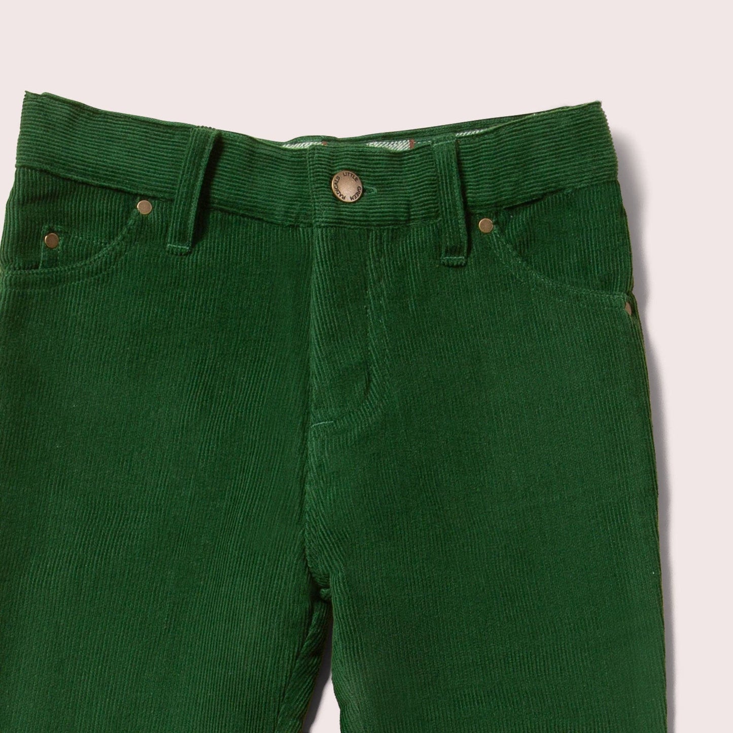 Vintage Green Corduroy Adventure Jeans