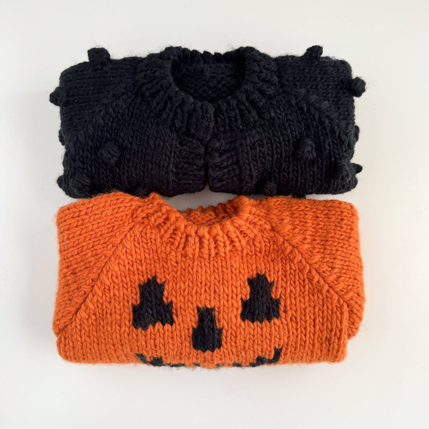 Jack-o-lantern Sweater, Orange Baby Kid Halloween Pumpkin
