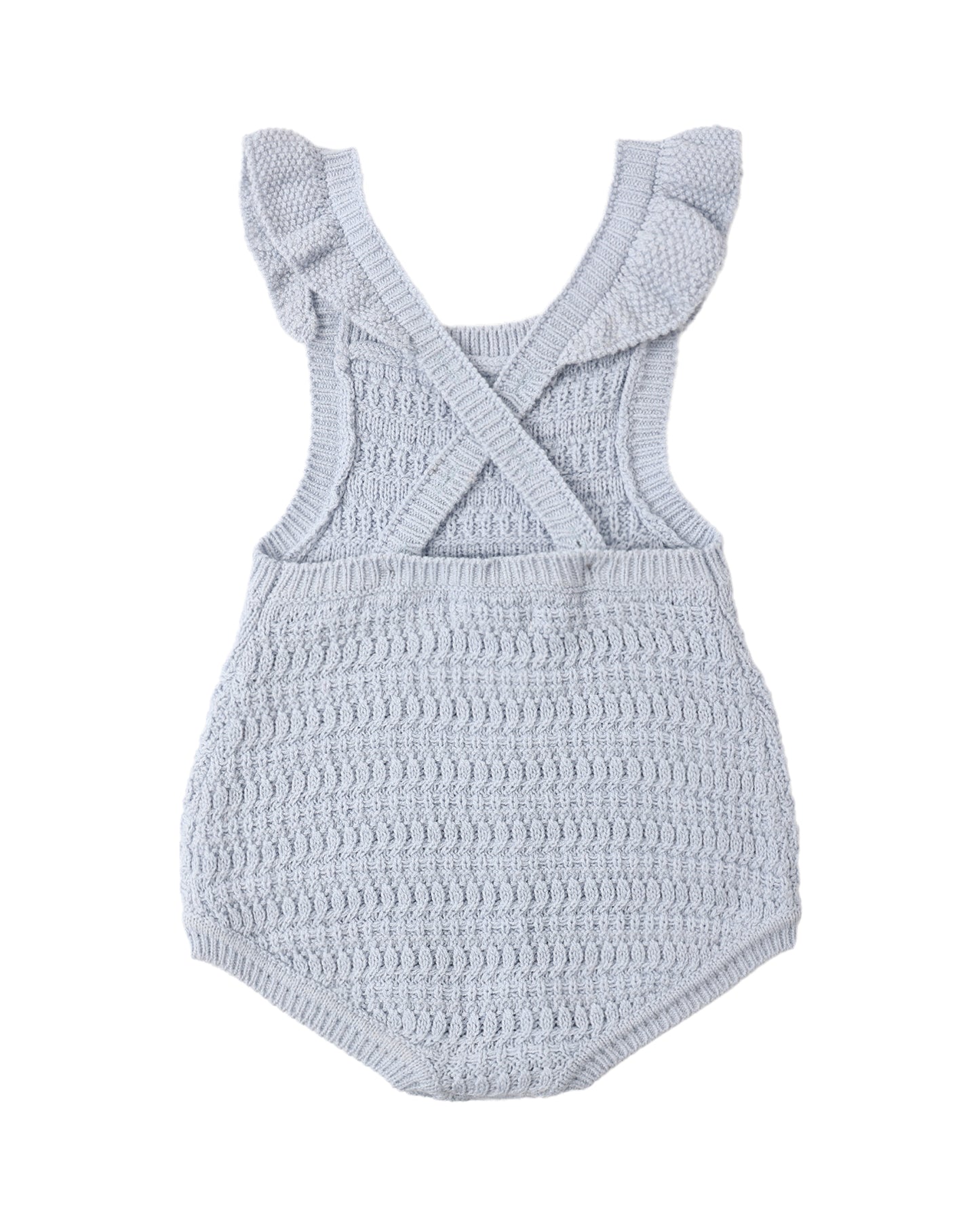 Crochet Romper Periwinkle