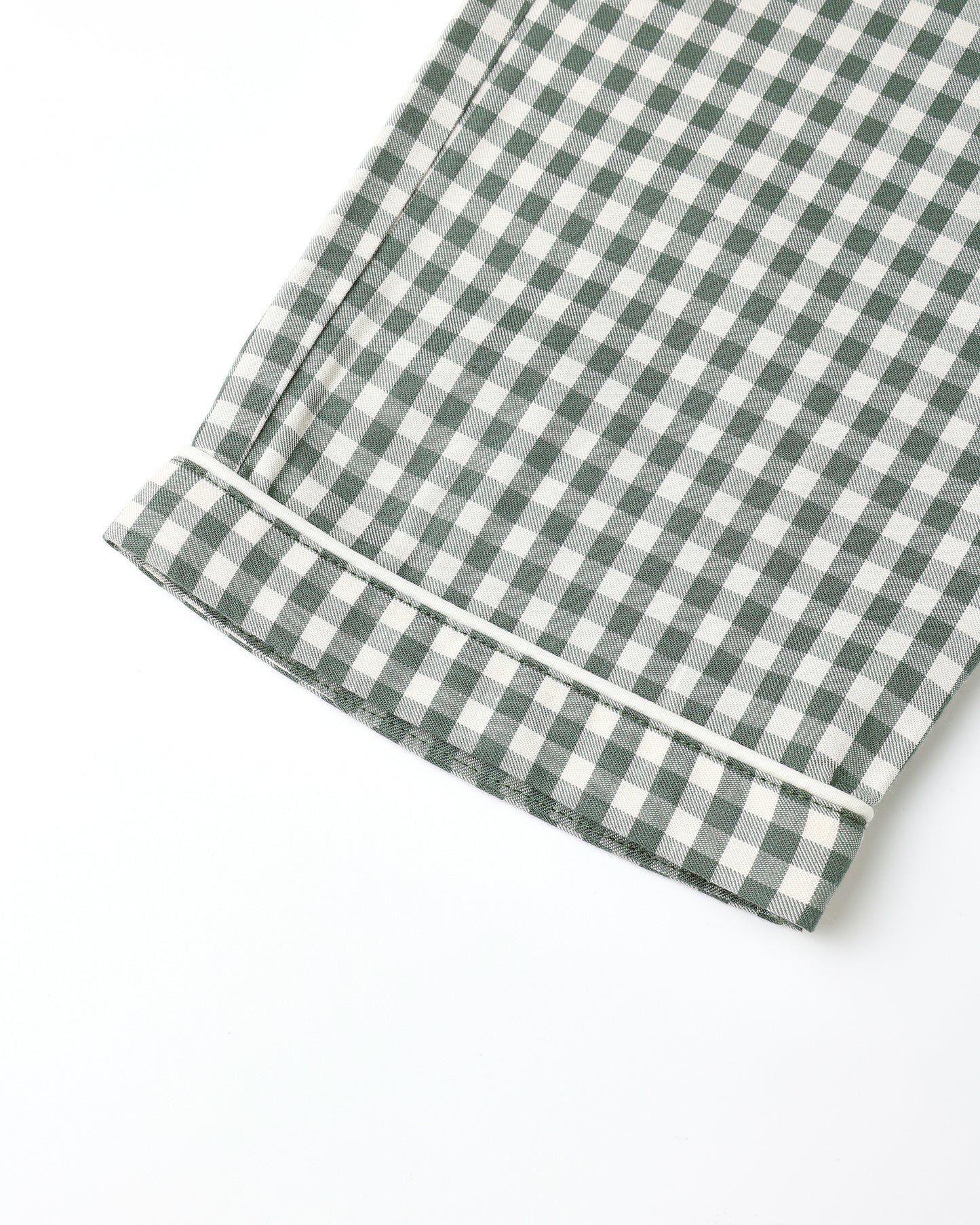Long Sleeve Pajamas - Evergreen Gingham