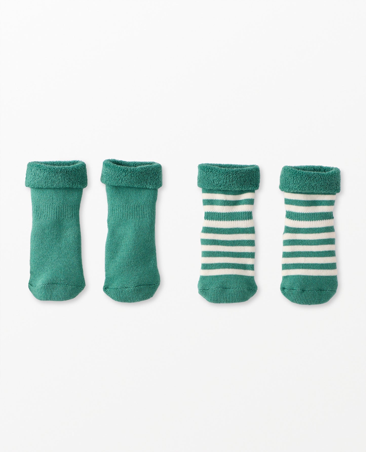 2-Pack Baby Socks - Green