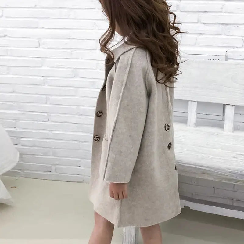 Annie & Charles® premium wool coat LEA