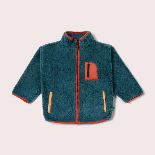 Dragonfly Zip Up Cosy Recycled Fleece Jacket