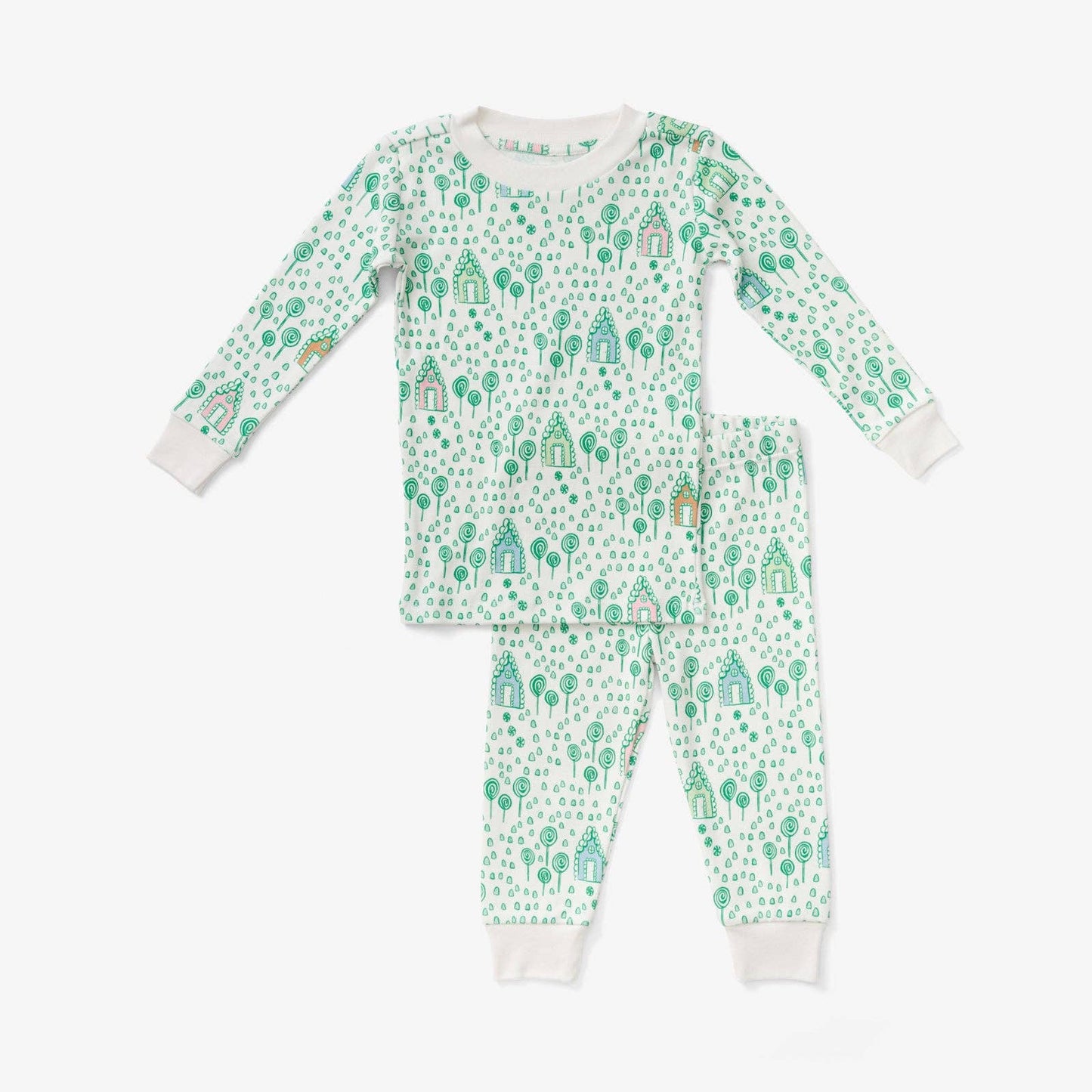 Pajama Set - Gingerbread | Emerald