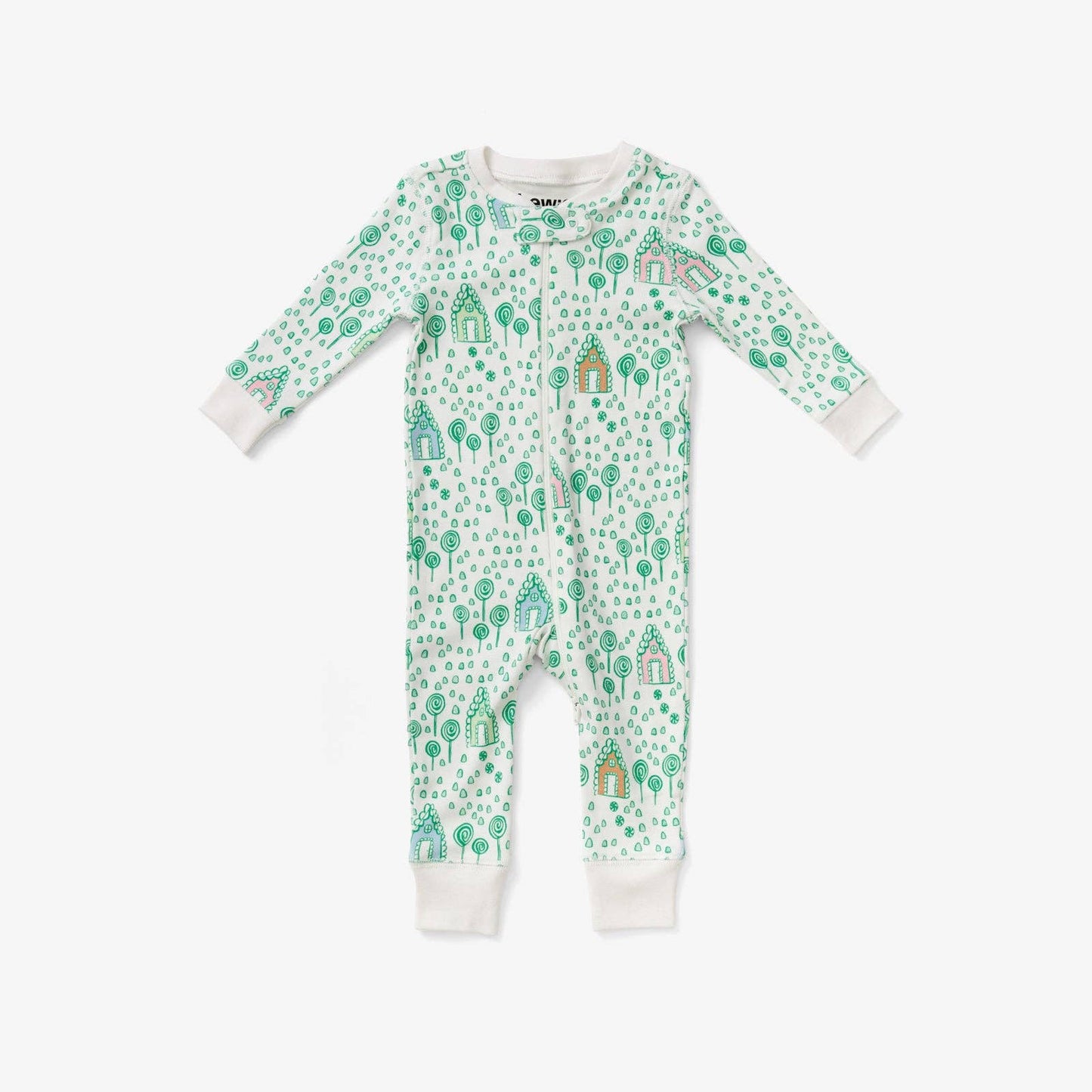 Zip Sleeper - Gingerbread | Emerald