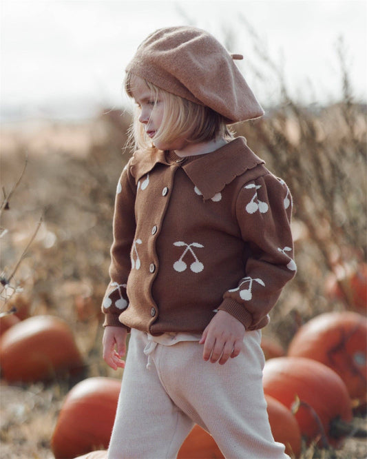 White Cherry cardigan