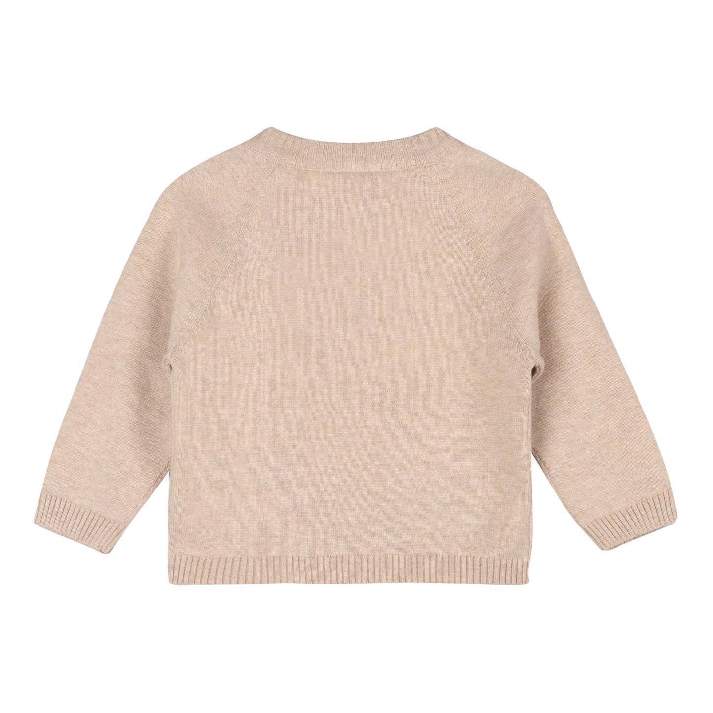 Animal Train Stripe Sweater Knit Baby Pullover -Organic