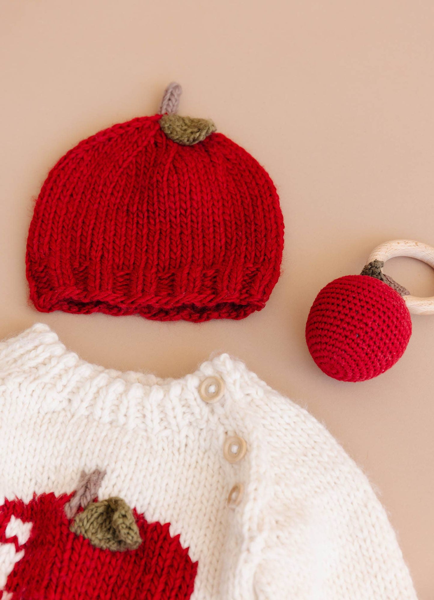 Apple Hat Baby Kid Accessories Back to School Fall Costume