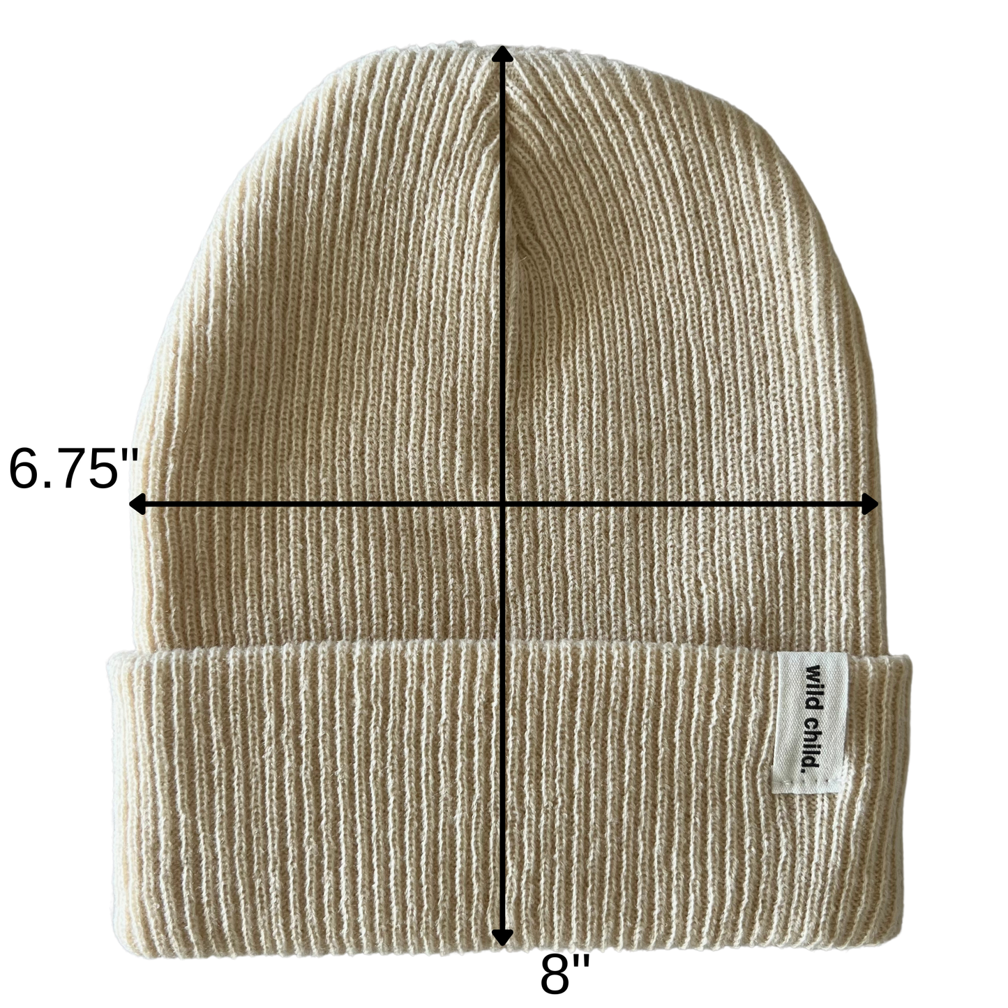 Baby / Kids Classic Beanie (Cream)