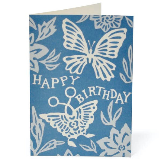 Card Birthday Butterflies