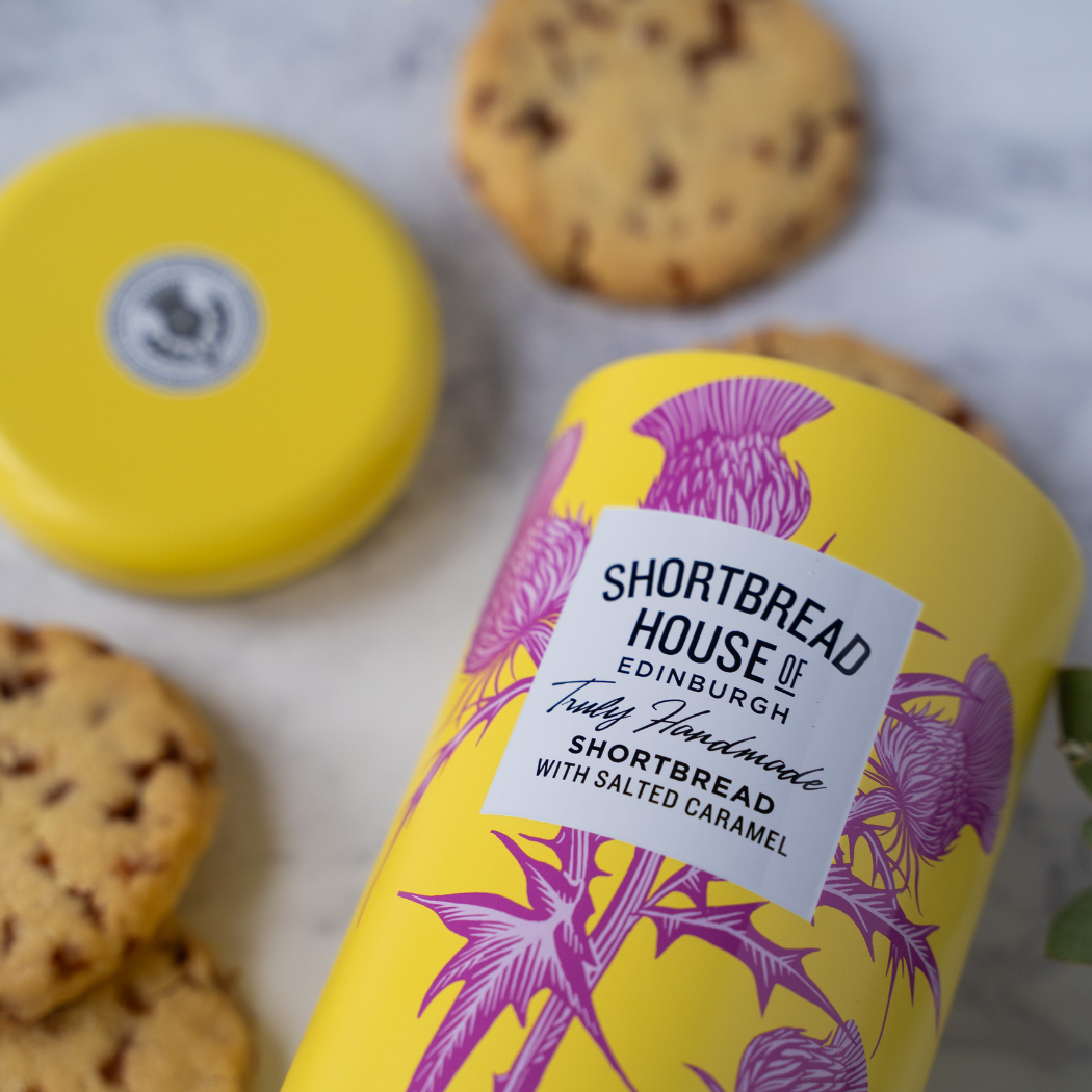 Shortbread House Tin - Salted Caramel 140g MP12