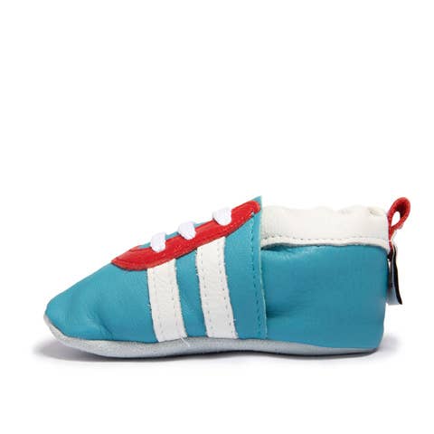 BLUEBERRY PIE - SHOOSHOOS BABY SHOES LEATHER SNEAKER BOOTIE