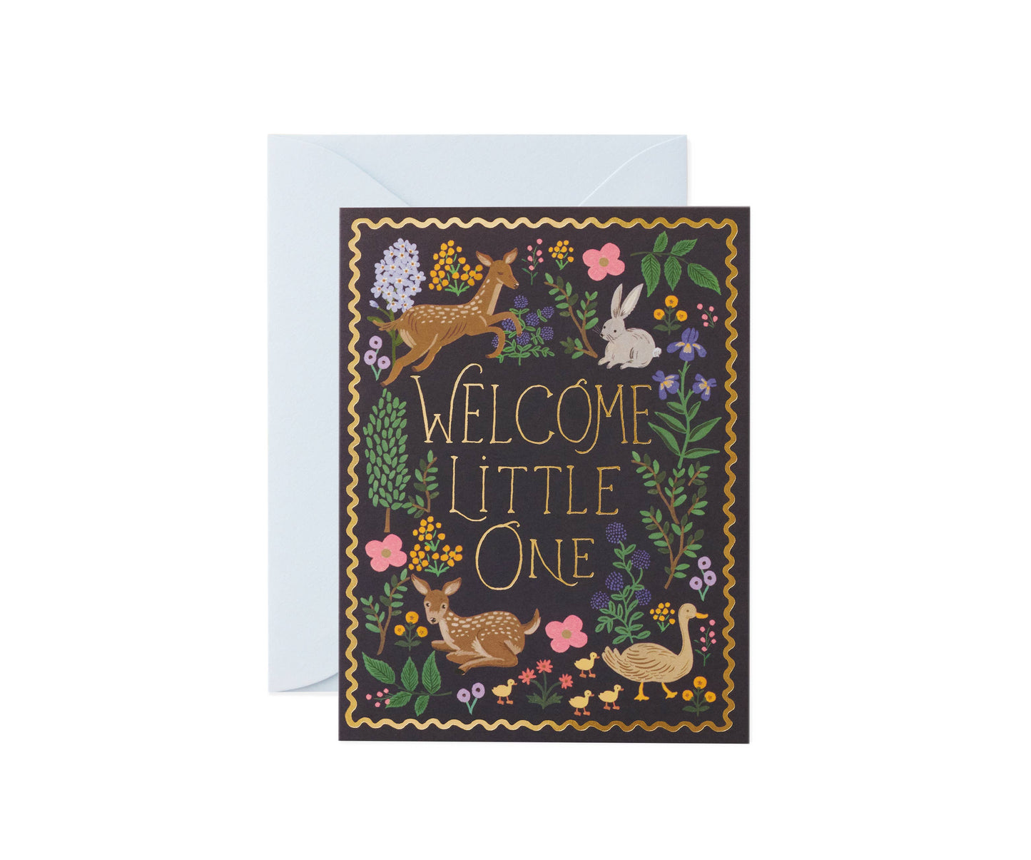 Woodland Welcome Card