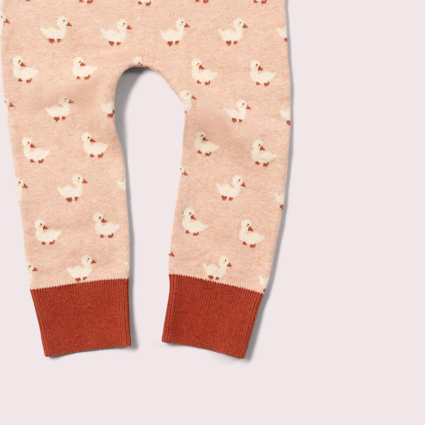 Puddle Ducks Tie Waist Knitted Joggers