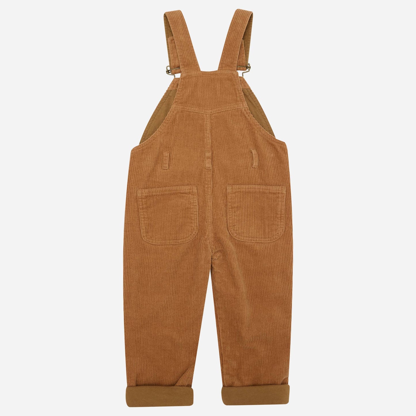 Fawn Chunky Cord Dungarees